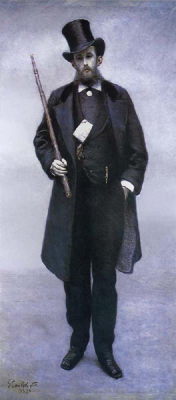 Gustave Caillebotte Portrait